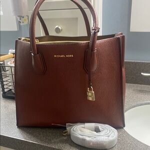 Michael Kors Brown Satchel